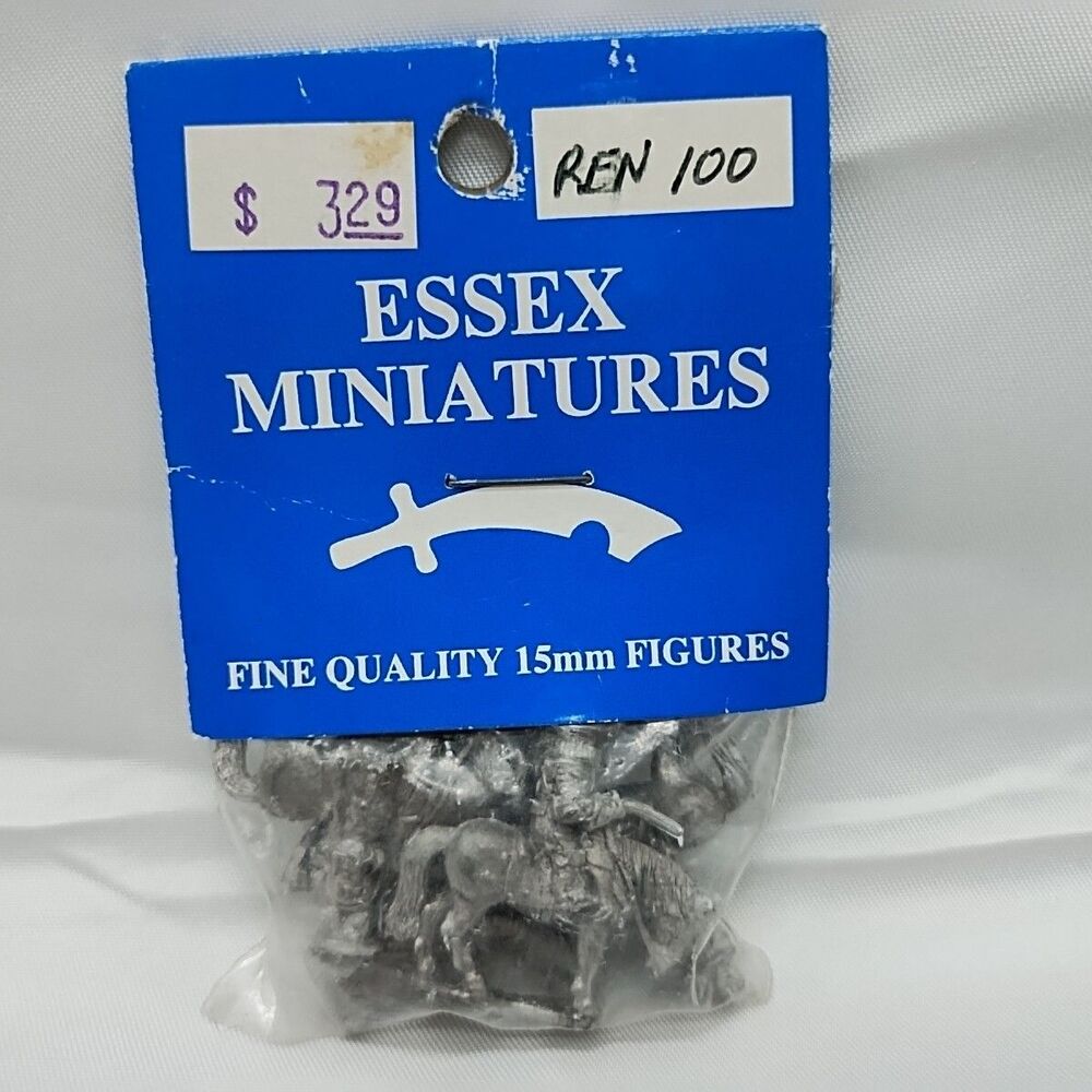 Essex Miniatures REN 100 15mm Metal Cuirassier Pistols Arqubus